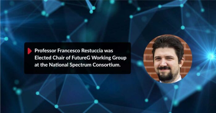 Francesco Restuccia Chair of FutureG Working Group