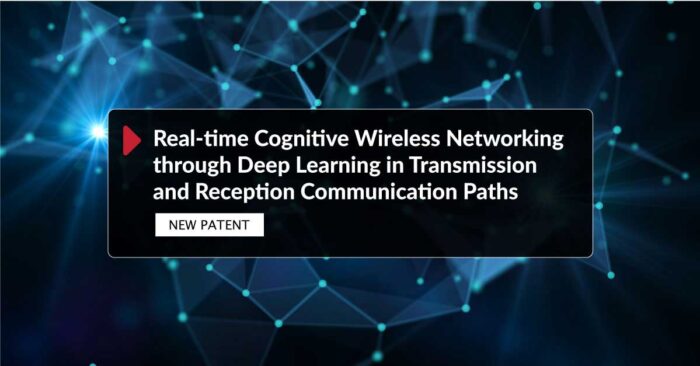 Real-time cognitive wireless networking through deep learning in transmission and reception communication paths