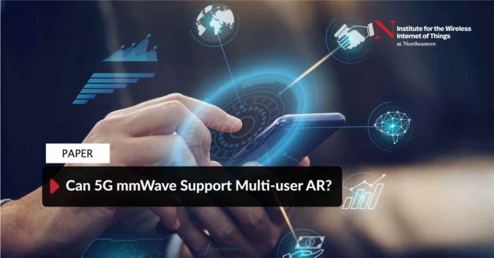 Can 5G mmWave support Multi-User AR? 